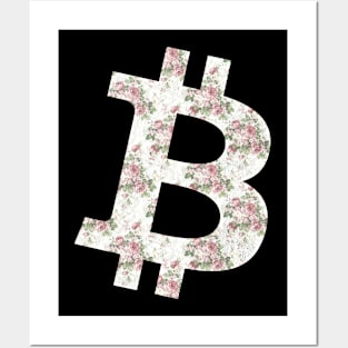 Bitcoin BTC coin Crypto coin Crytopcurrency Posters and Art